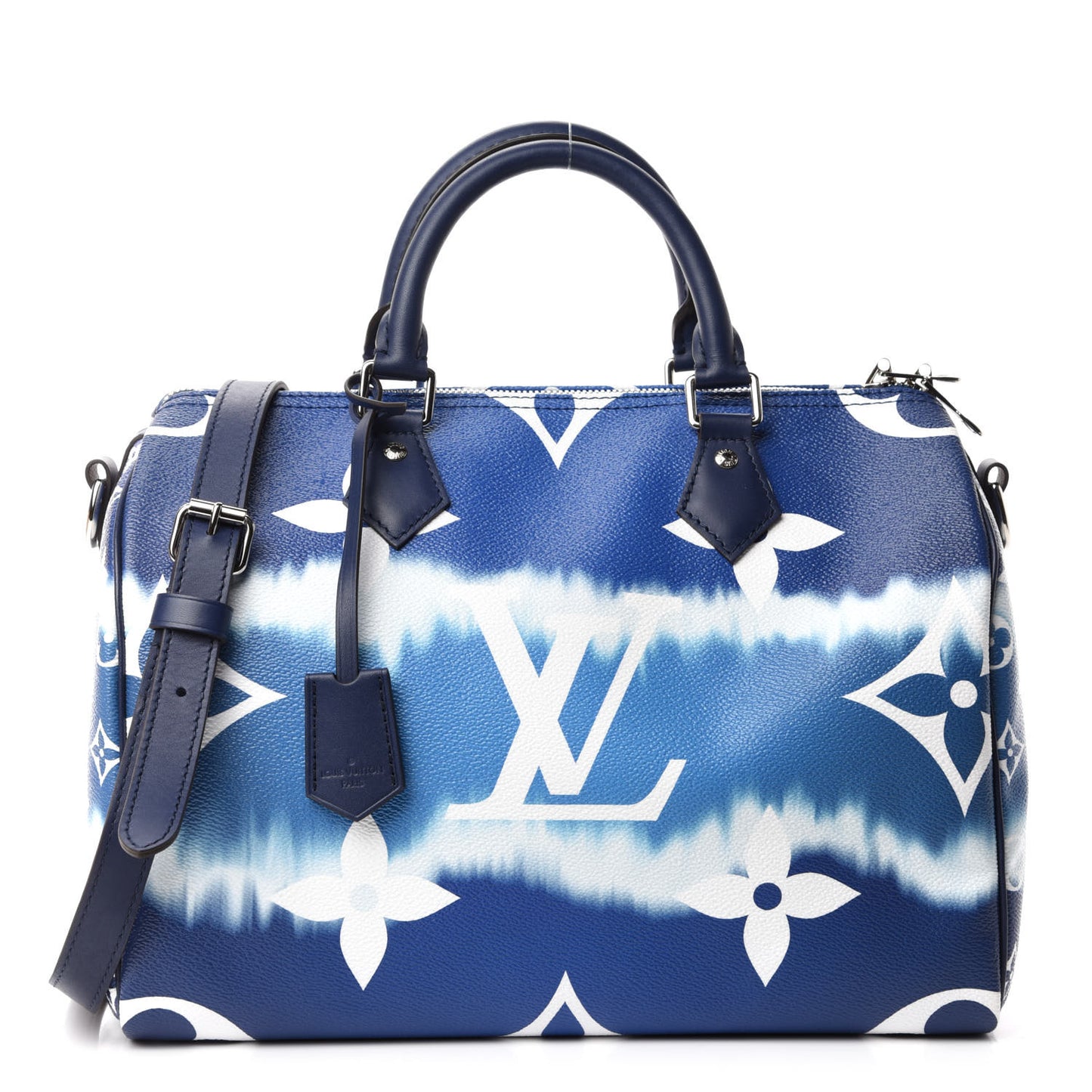 Monogram Escale Speedy Bandouliere 30 Blue