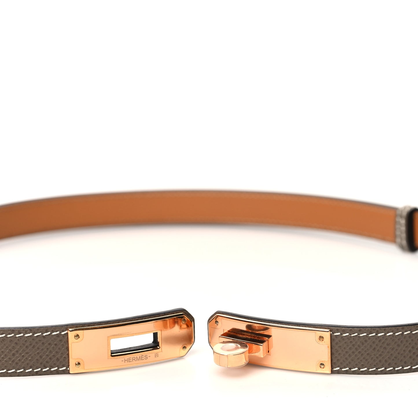 Epsom Kelly Belt Etoupe