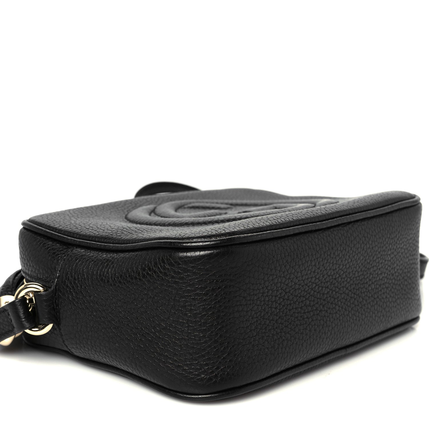 Gucci Pebbled Calfskin Small Soho Disco Bag Black 10 of 11