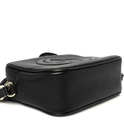 Gucci Pebbled Calfskin Small Soho Disco Bag Black 10 of 11