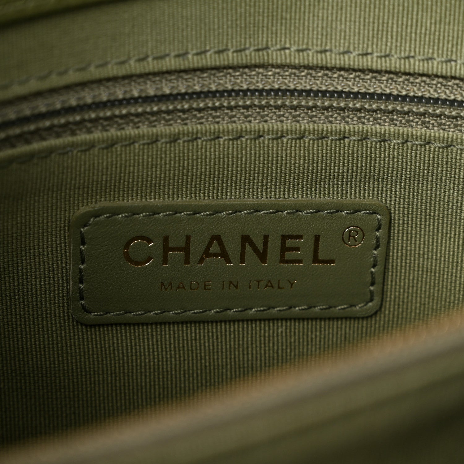 Chanel Caviar Quilted Bracelet On Chain Flap Green 6 of 10