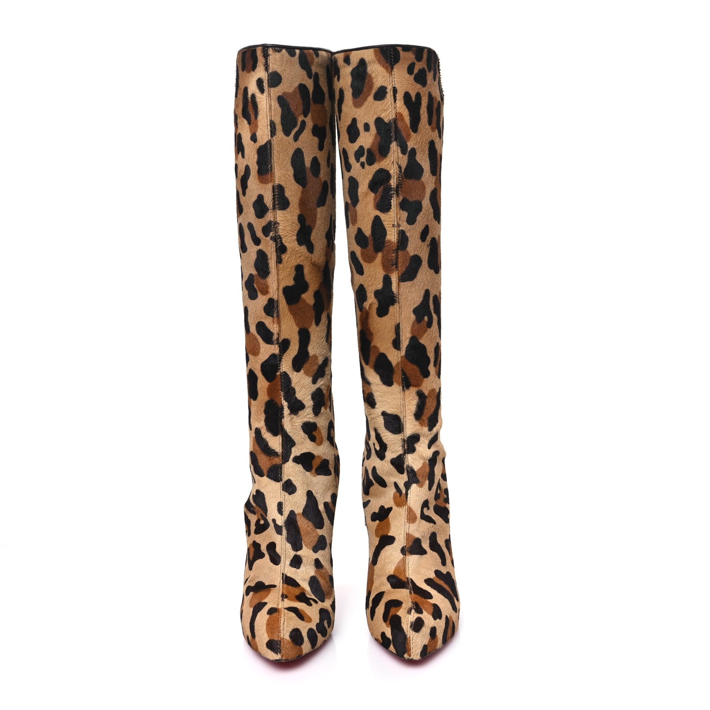 Pony Hair Alta Ariella Talon 110 Boots 39 Leopard