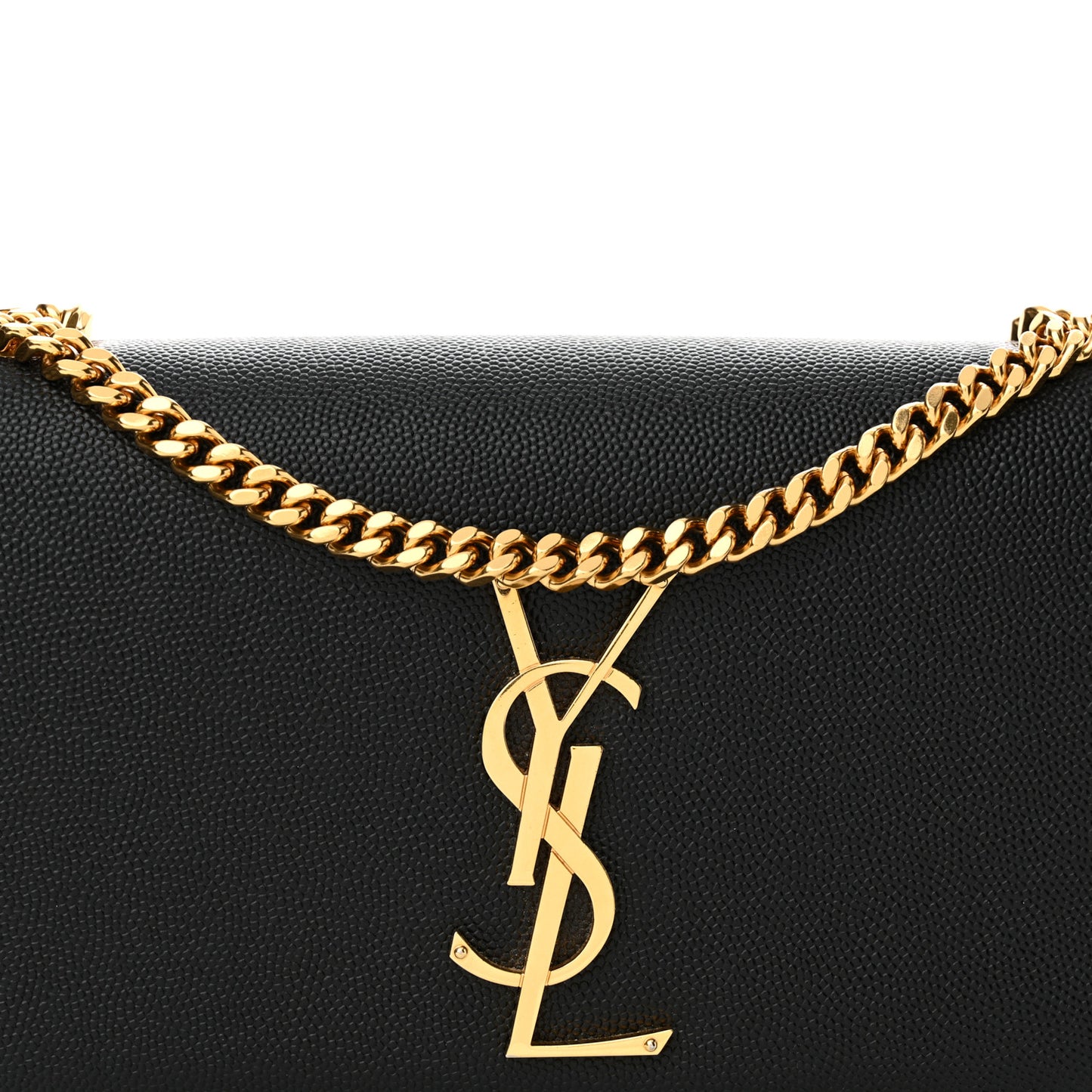 Grain De Poudre Small Monogram Kate Satchel Black