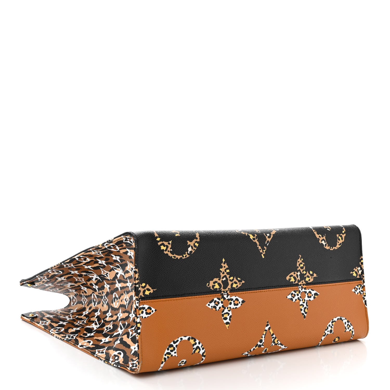 Louis Vuitton Monogram Giant Jungle Onthego GM Black 4 of 13