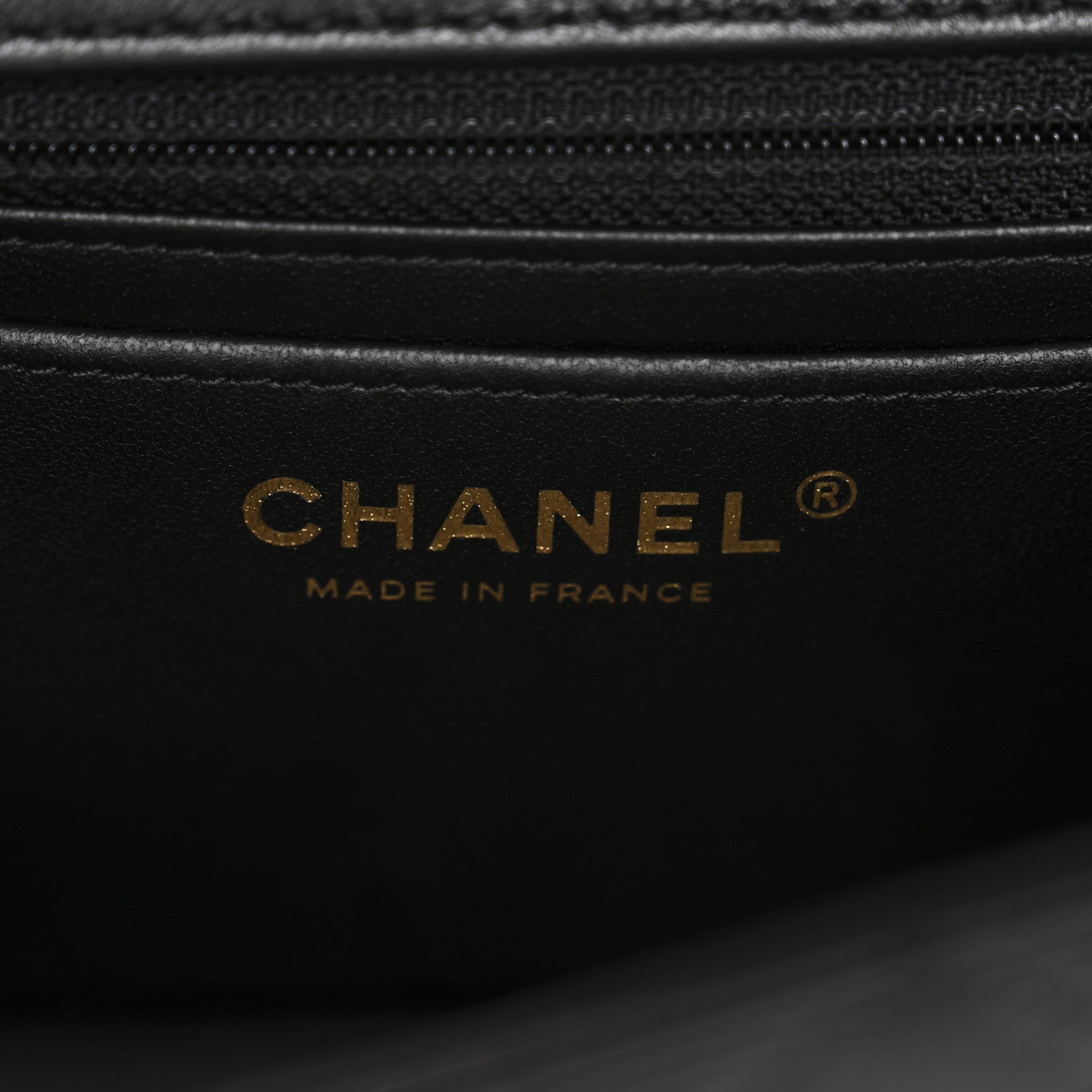 Chanel Lambskin Quilted Mini Rectangular Flap Black 6 of 11