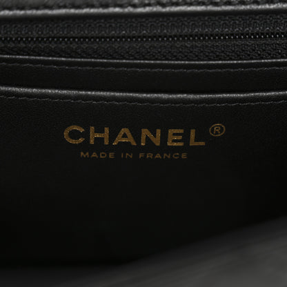 Chanel Lambskin Quilted Mini Rectangular Flap Black 6 of 11
