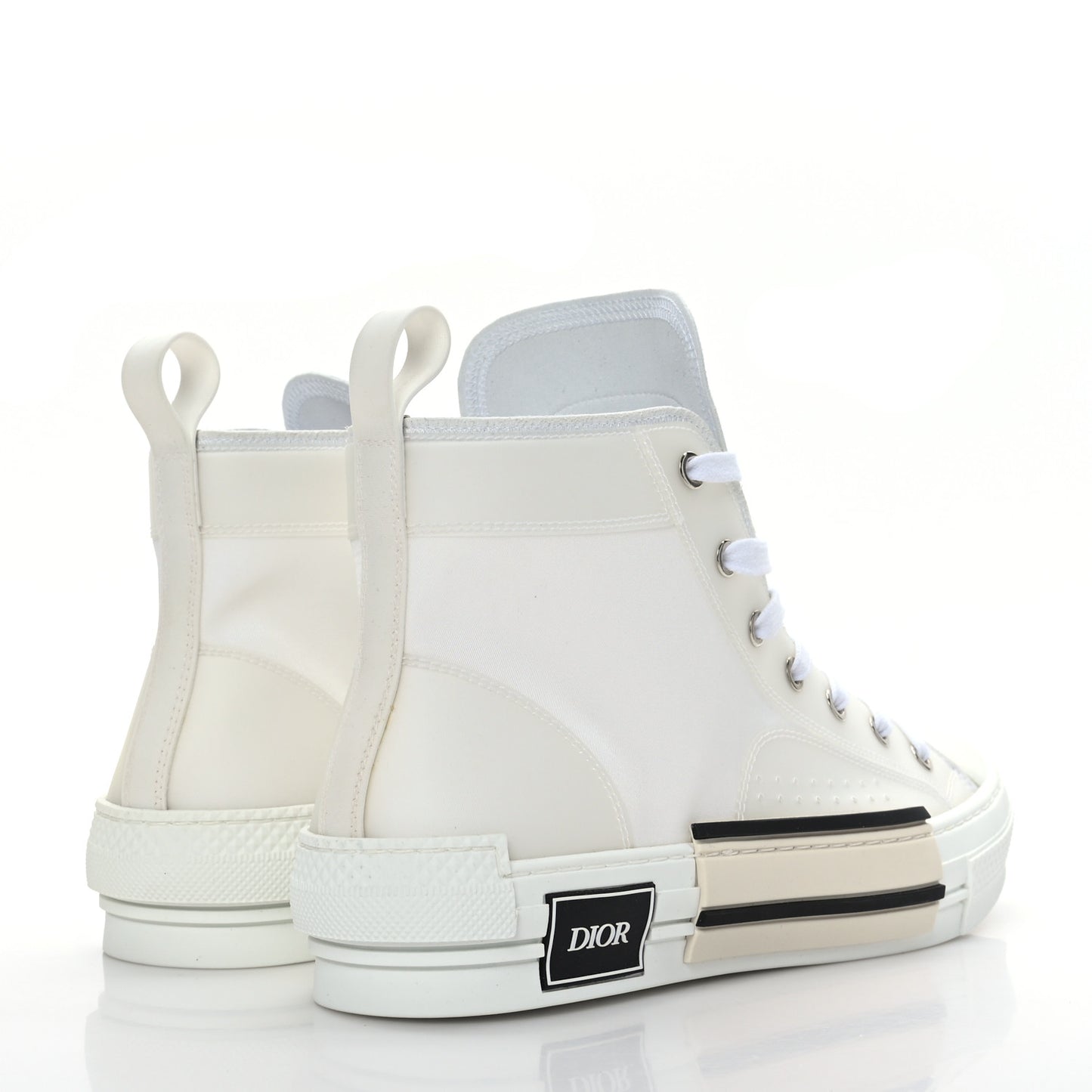 Canvas Mens B23 High Top Sneakers 41.5 White