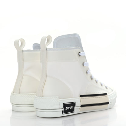 Christian Dior Canvas Mens B23 High Top Sneakers 41.5 White 4 of 7
