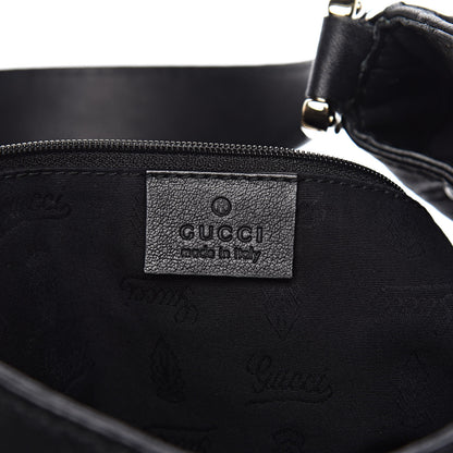 Gucci Guccissima Large New Ladies Web Hobo Black 6 of 10