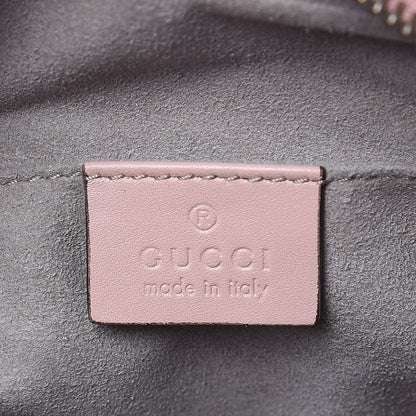 Gucci Calfskin Matelasse Mini GG Marmont Chain Shoulder Bag Perfect Pink 6 of 12