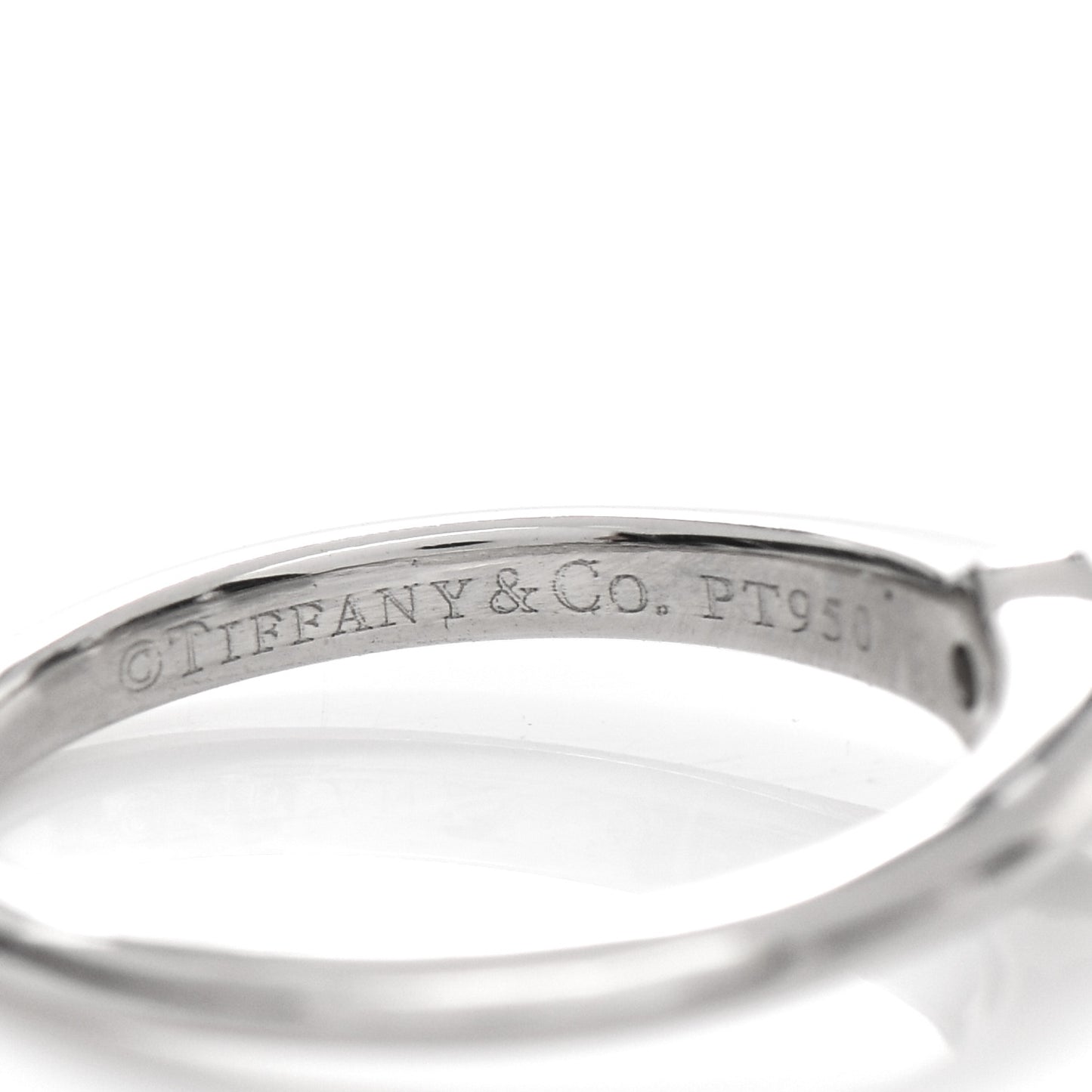 Platinum Diamond .27ct Solitaire Engagement Ring 47 4