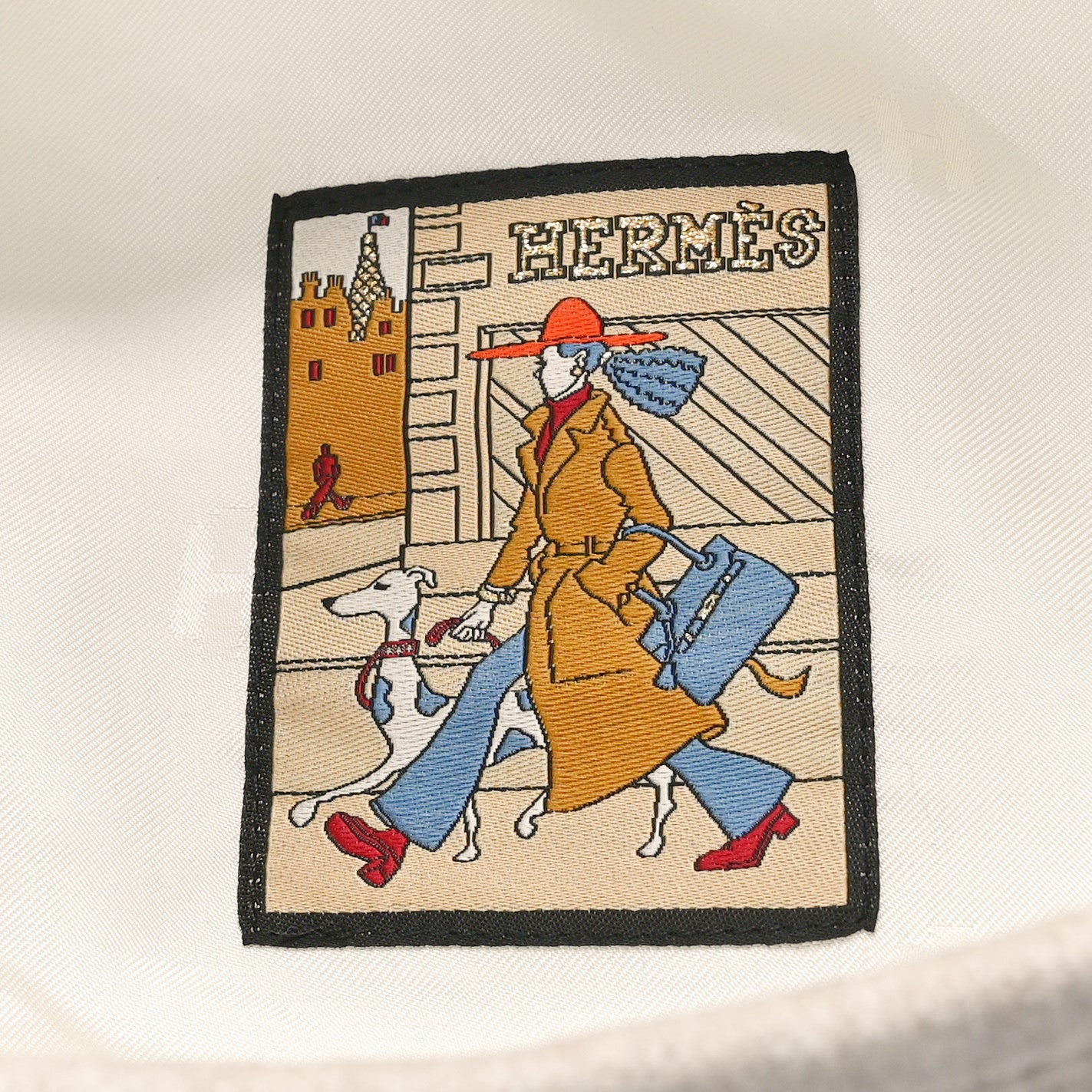 Hermes Cashmere Beret 57 Biege 5 of 6