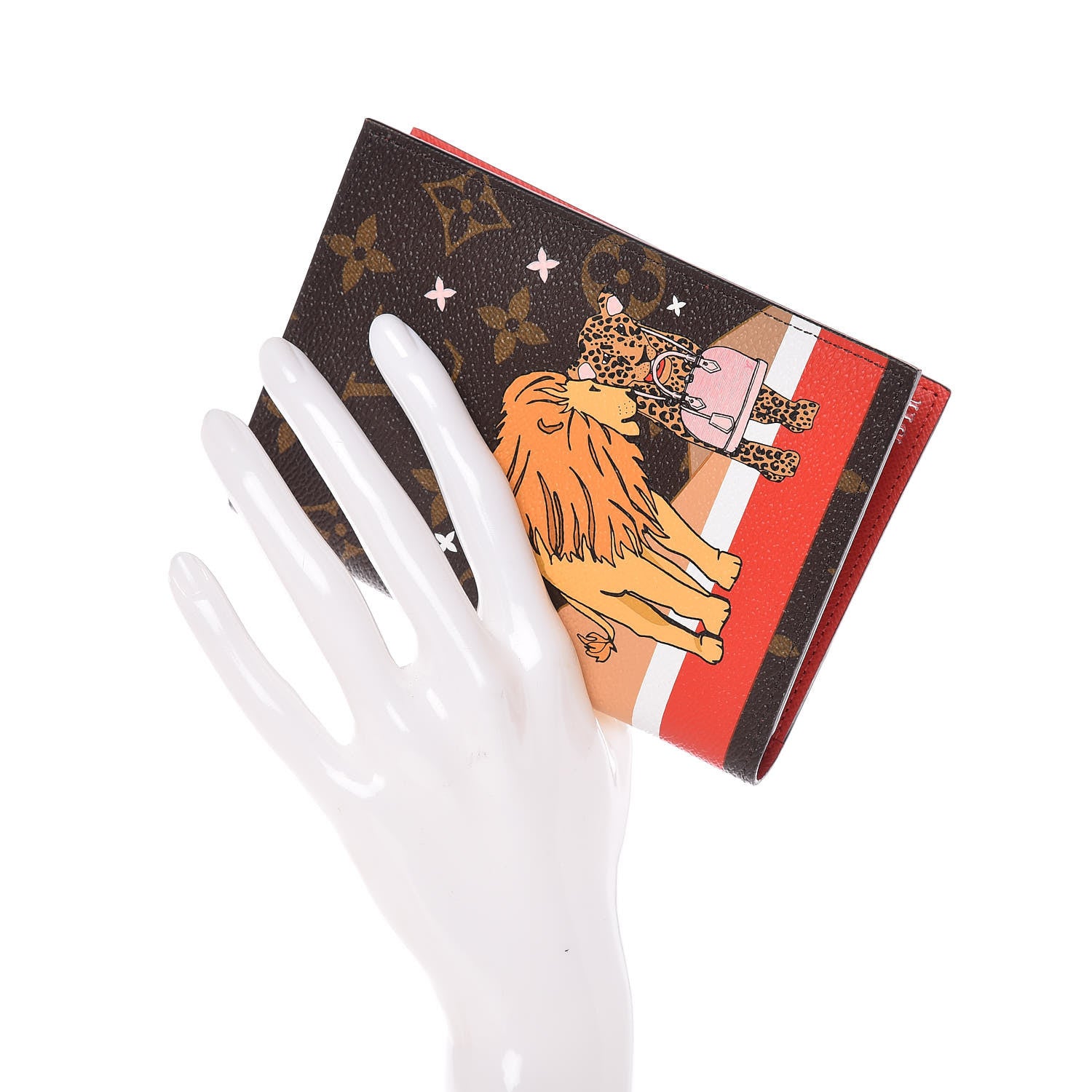 Louis Vuitton Monogram 2018 Christmas Animation Passport Cover 2 of 10