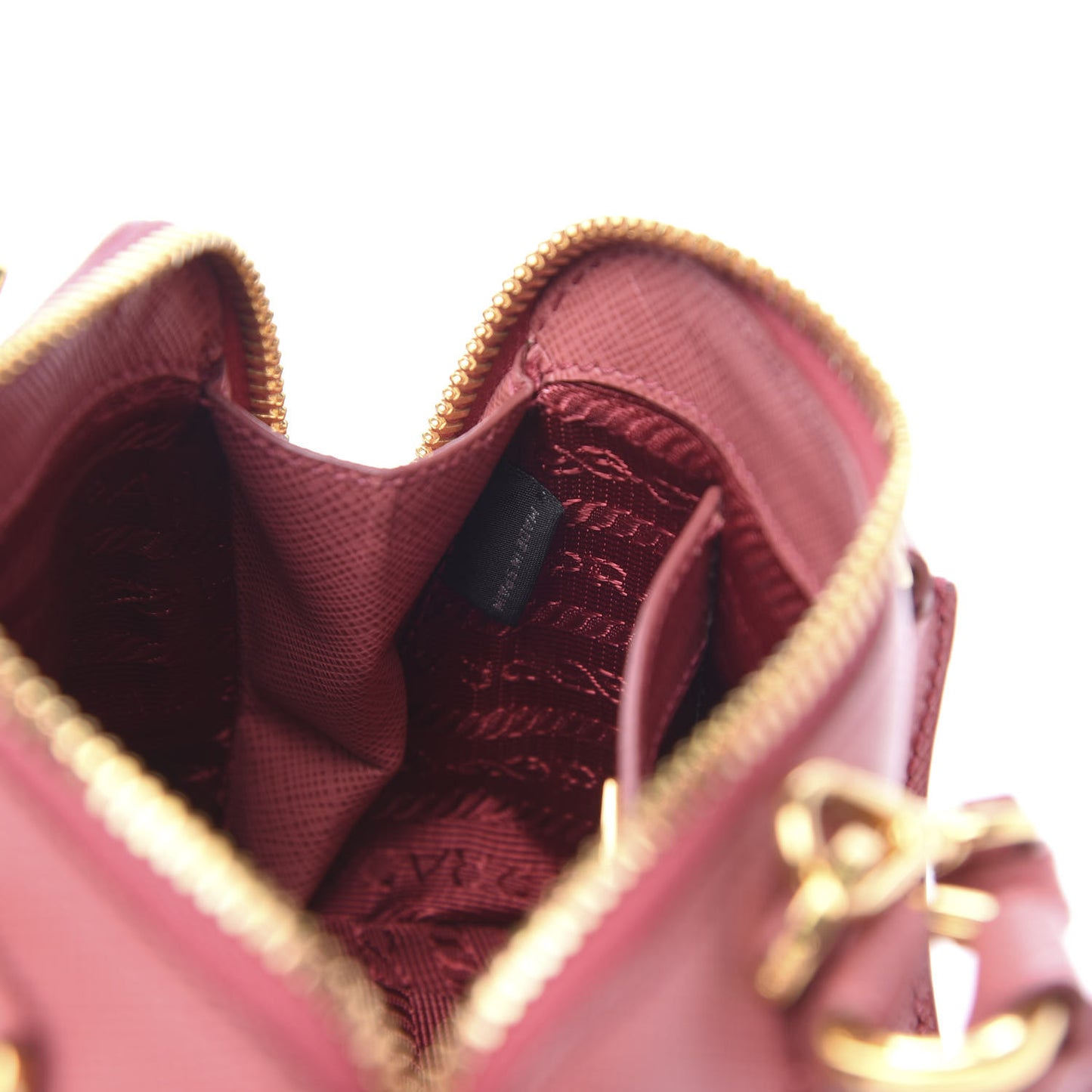 Saffiano Lux Mini Promenade Tote Peonia
