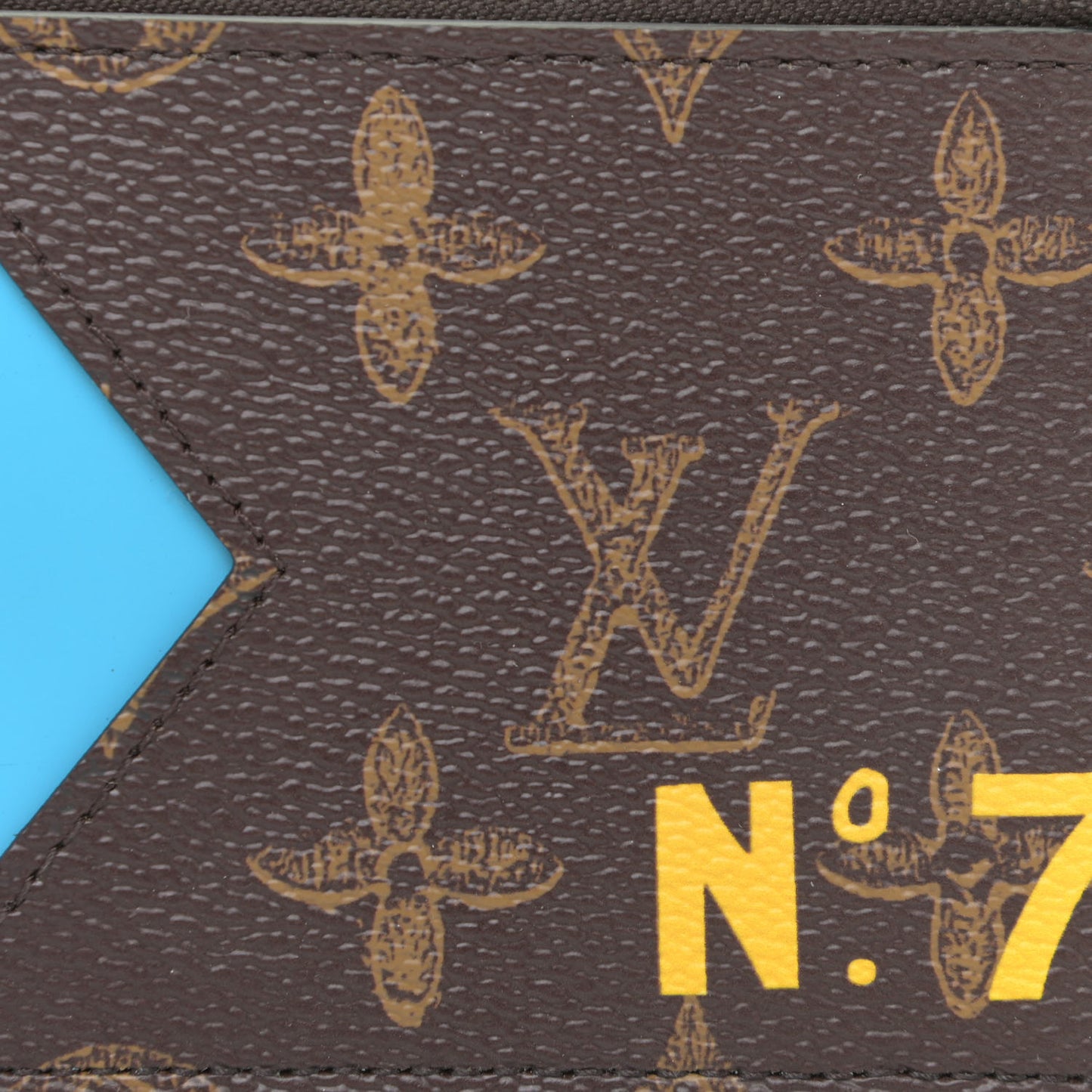 Monogram Vintage Calfskin Trunk L'œil Coin Card Holder