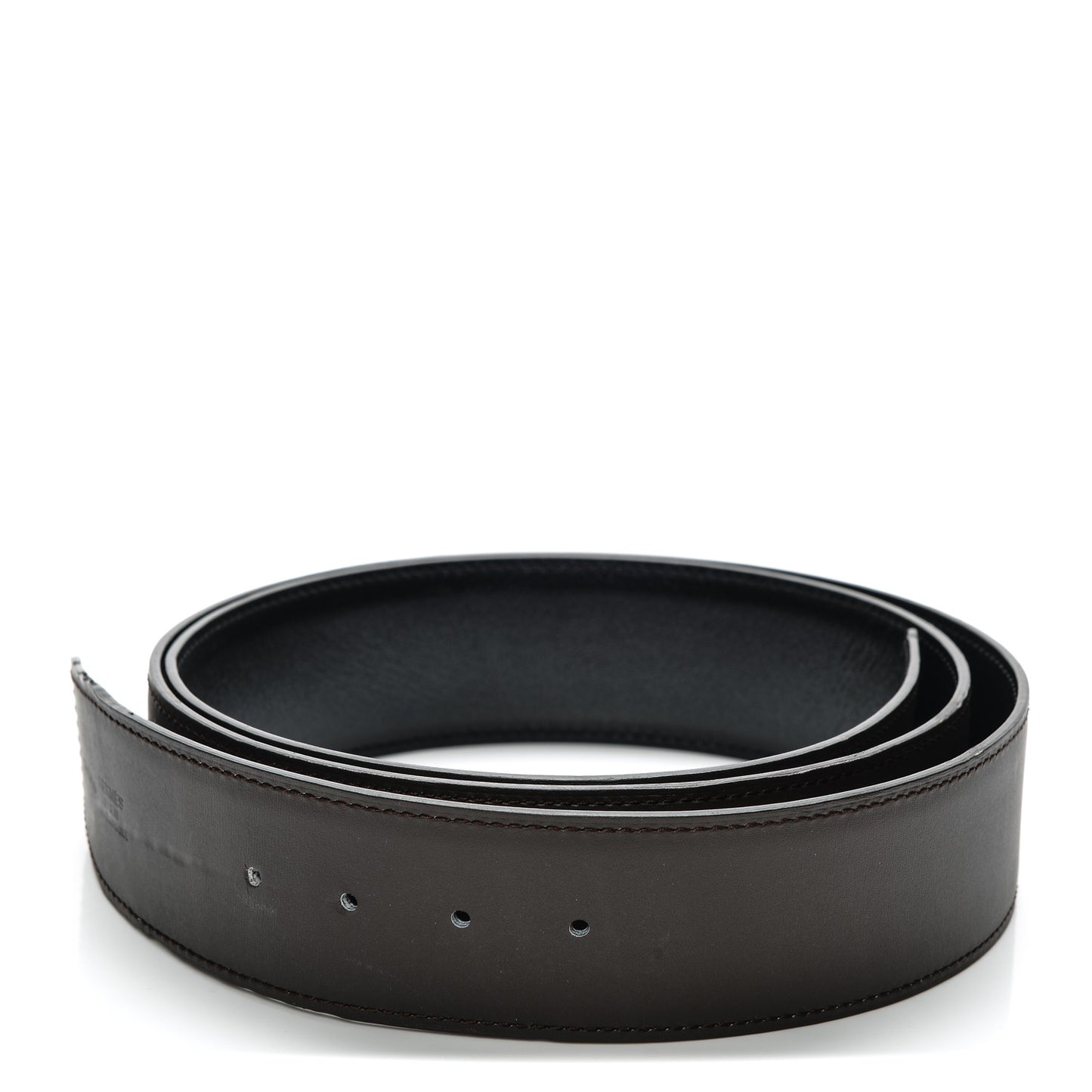 Box Chamonix Reversible 42mm Belt 110 Black Chocolate