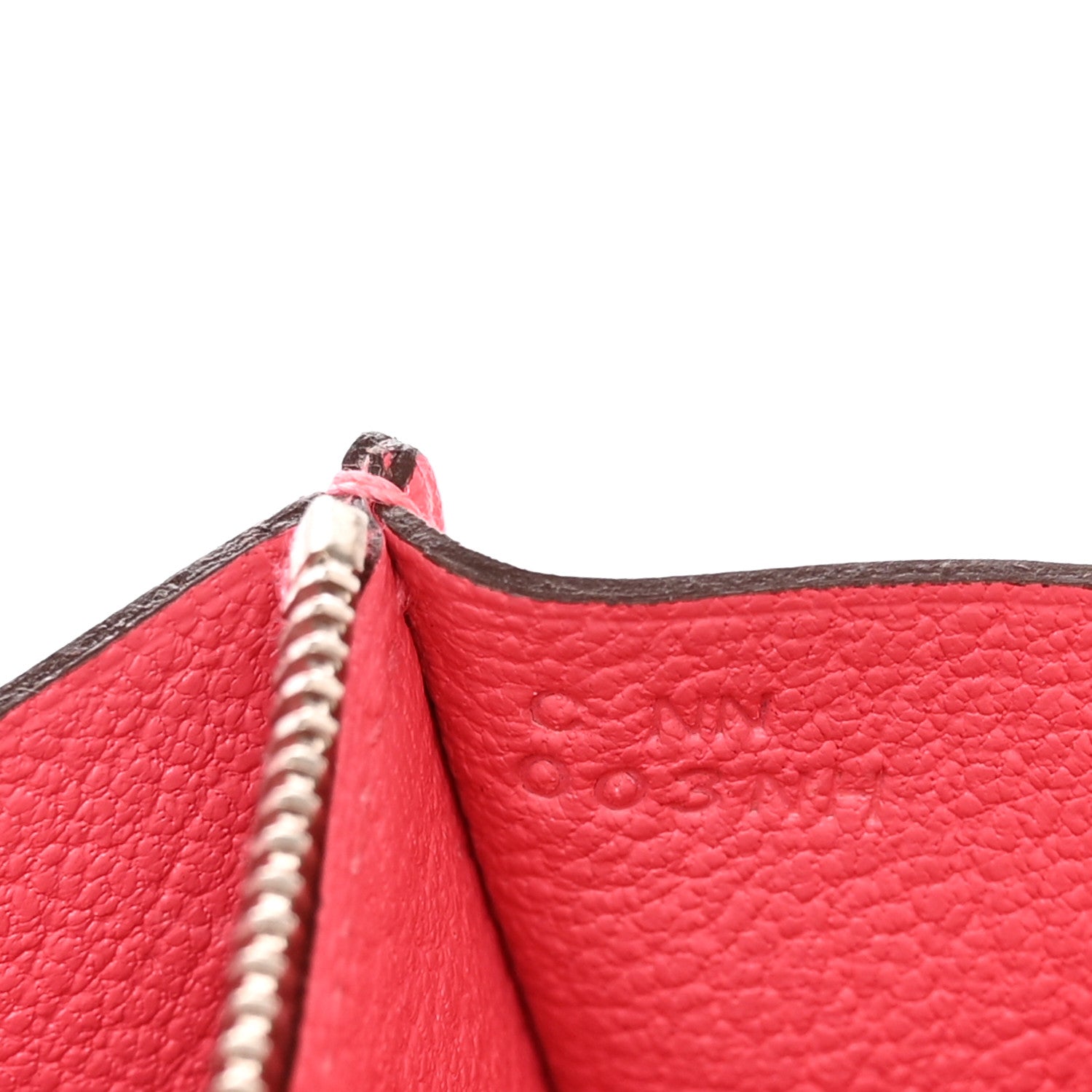 Hermes Evercolor Constance Compact Passant Wallet Rose Azalee 7 of 8