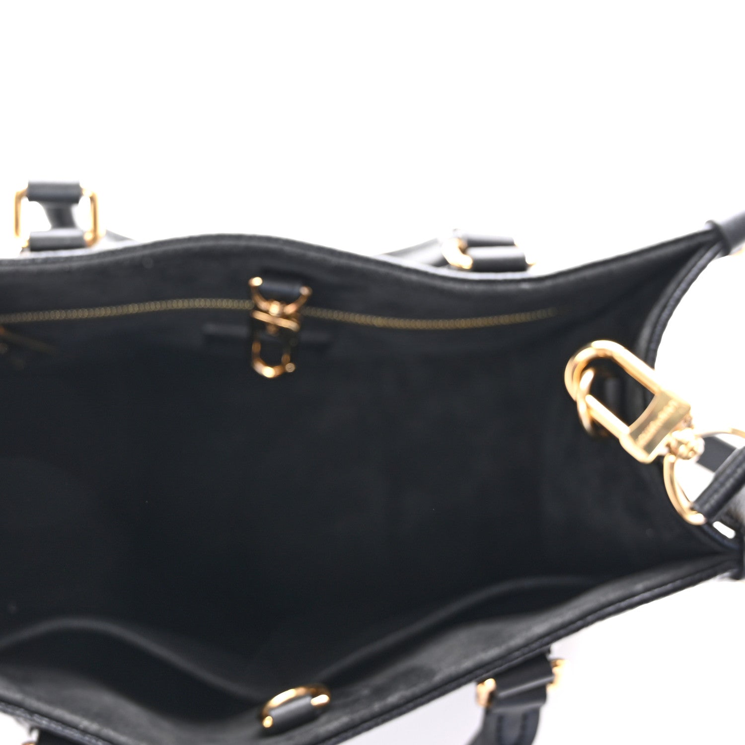 Louis Vuitton Empreinte Monogram Giant Onthego PM Black 5 of 9
