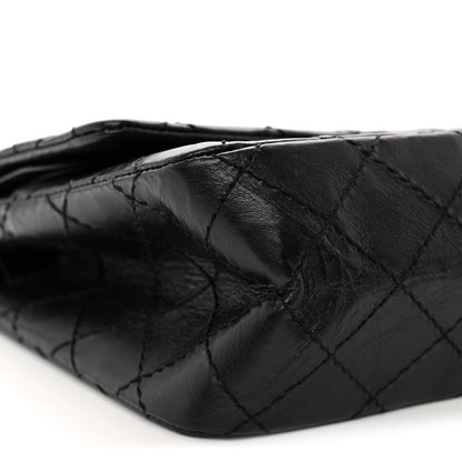 Chanel Aged Calfskin Quilted 2.55 Reissue 225 Flap So Black 9 of 12