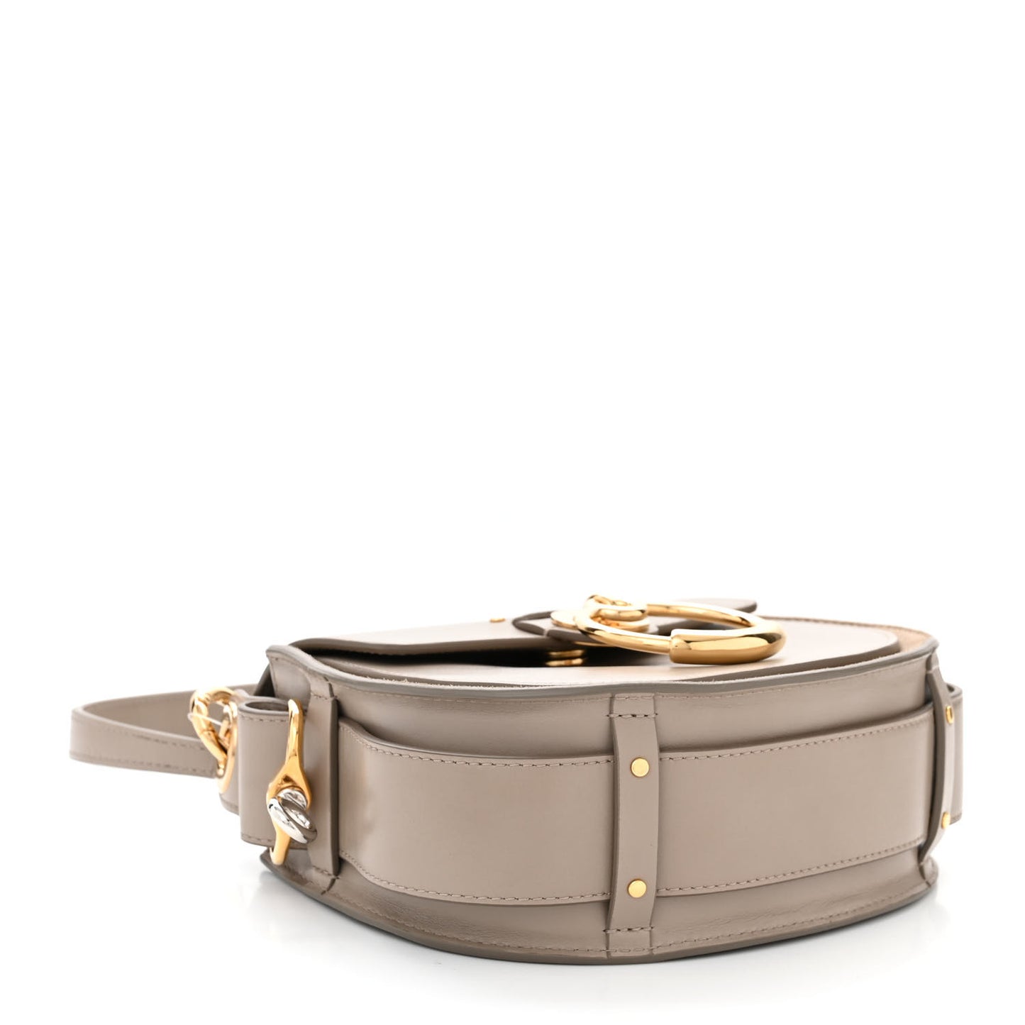 Calfskin Small Tess Bag Motty Grey