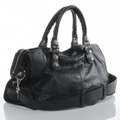 Balenciaga Agneau Giant 21 Silver Hardware Part Time Black 3 of 7