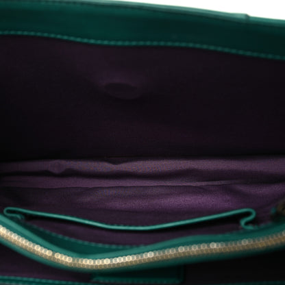 Bulgari Calfskin Serpenti Forever Medium Shoulder Bag Emerald Green 5 of 14