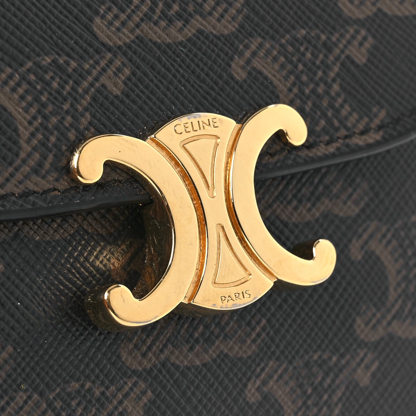 Triomphe Canvas Small Triomphe Wallet Tan