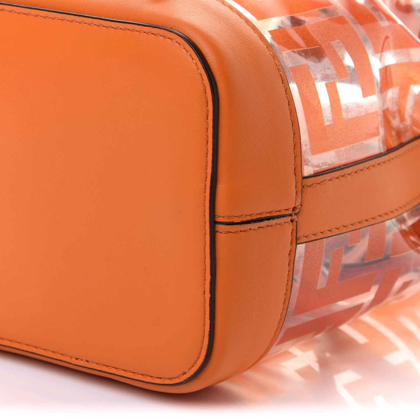 TPU FF Vitello Grace F is Fendi Mini Mon Tresor Bucket Bag Aranciata