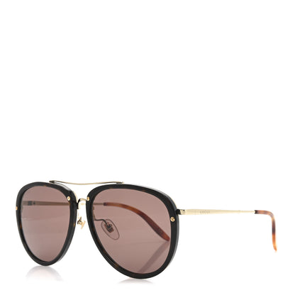 Gucci Aviator Sunglasses GG0662S Black 1 of 8