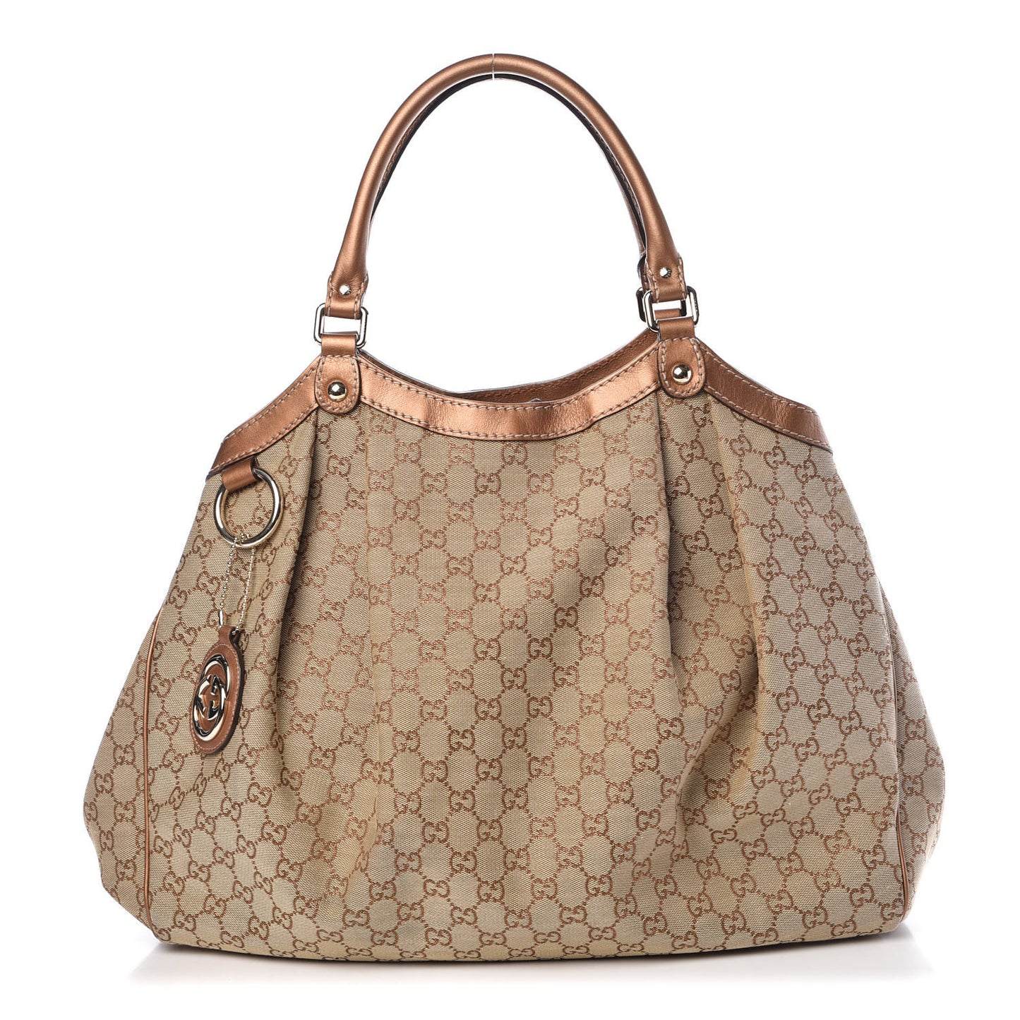 Monogram Large Sukey Tote Bronze