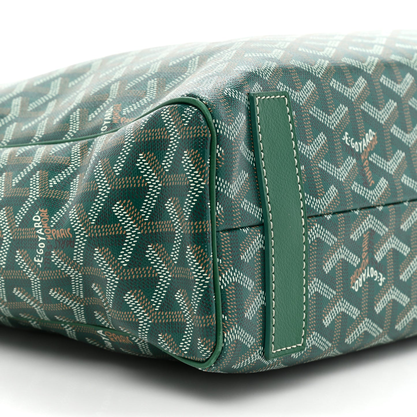 Goyardine Voltaire III Tote Green