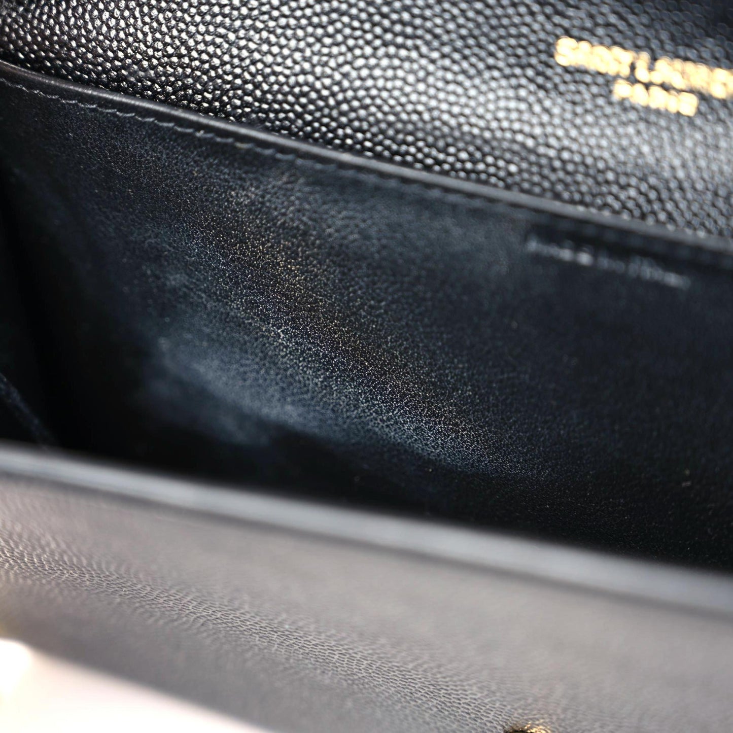 Grain De Poudre Uptown Chain Wallet Black