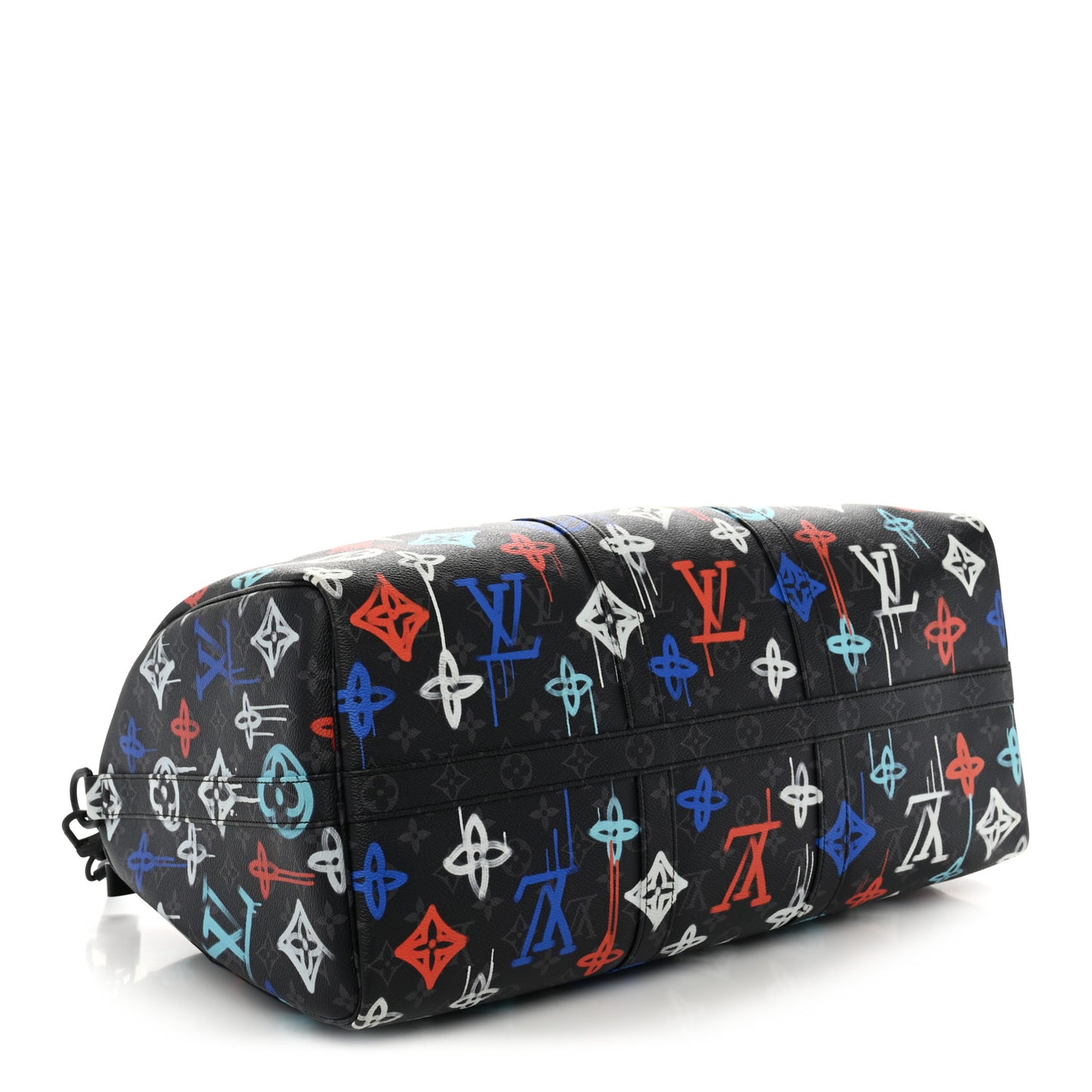 Monogram Eclipse LV Graffiti Keepall Bandouliere 50 Multicolor