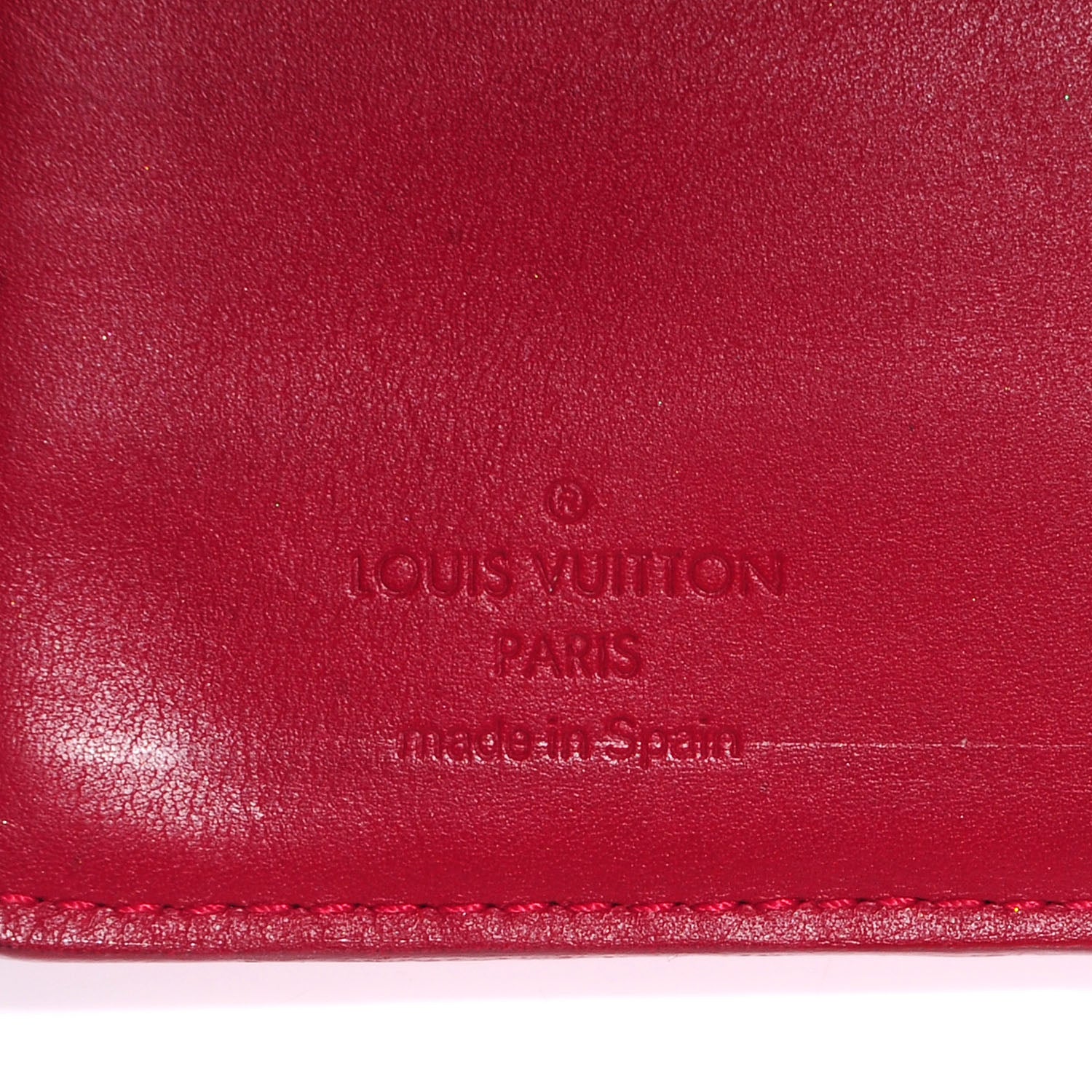 Louis Vuitton Vernis Small Ring Agenda Pomme D'Amour 7 of 8
