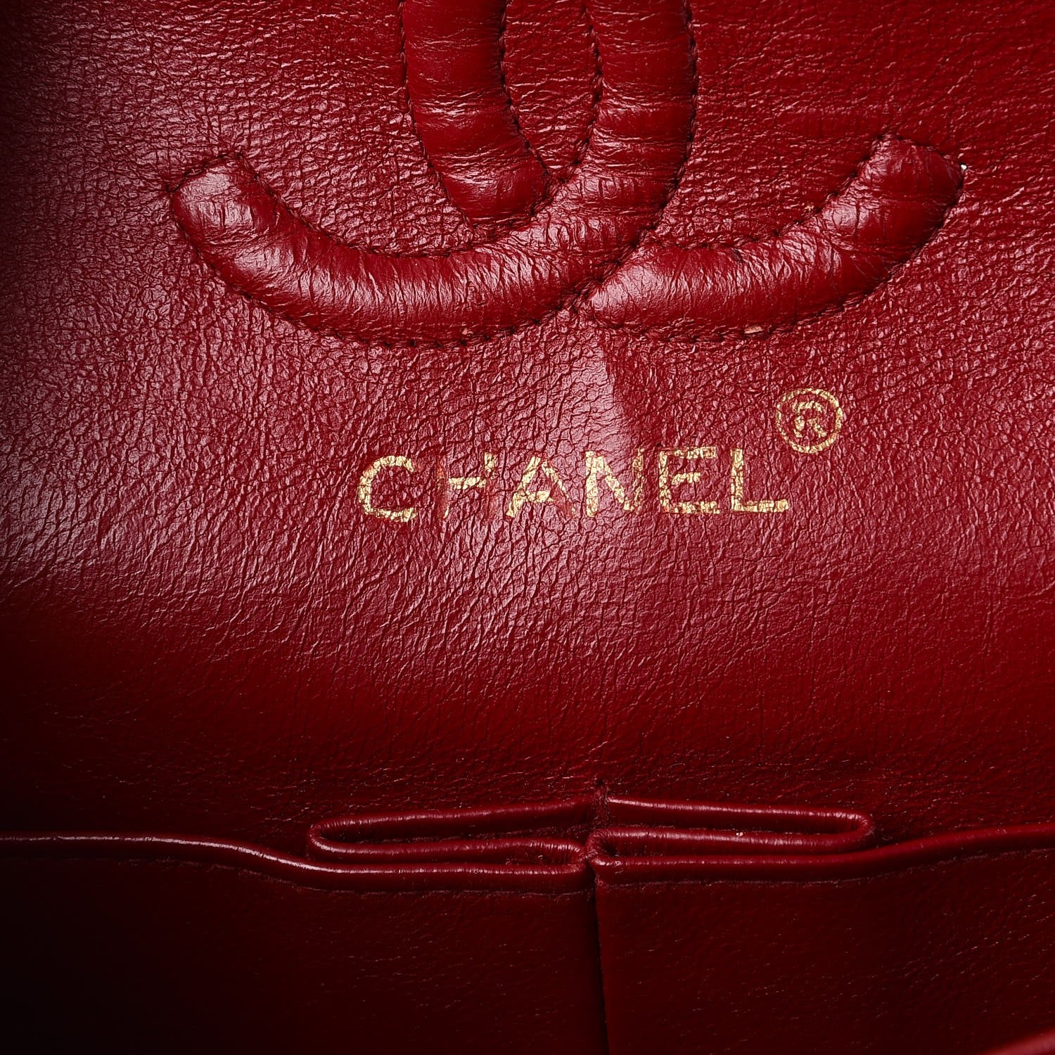 Chanel Lambskin Quilted Small Double Flap Red 6 of 9