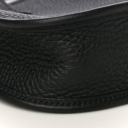 Hermes Taurillon Clemence Evelyne TPM Black 8 of 11