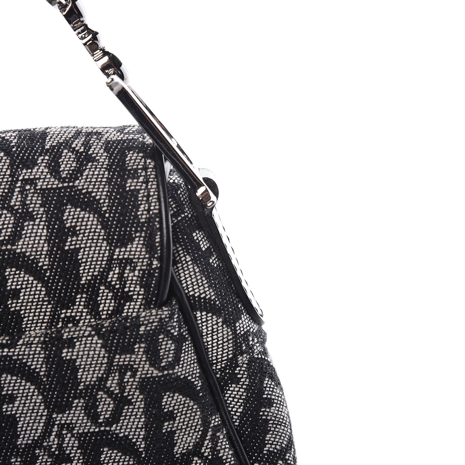 Christian Dior Monogram Saddle Bag Black 20 of 20
