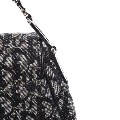 Christian Dior Monogram Saddle Bag Black 20 of 20