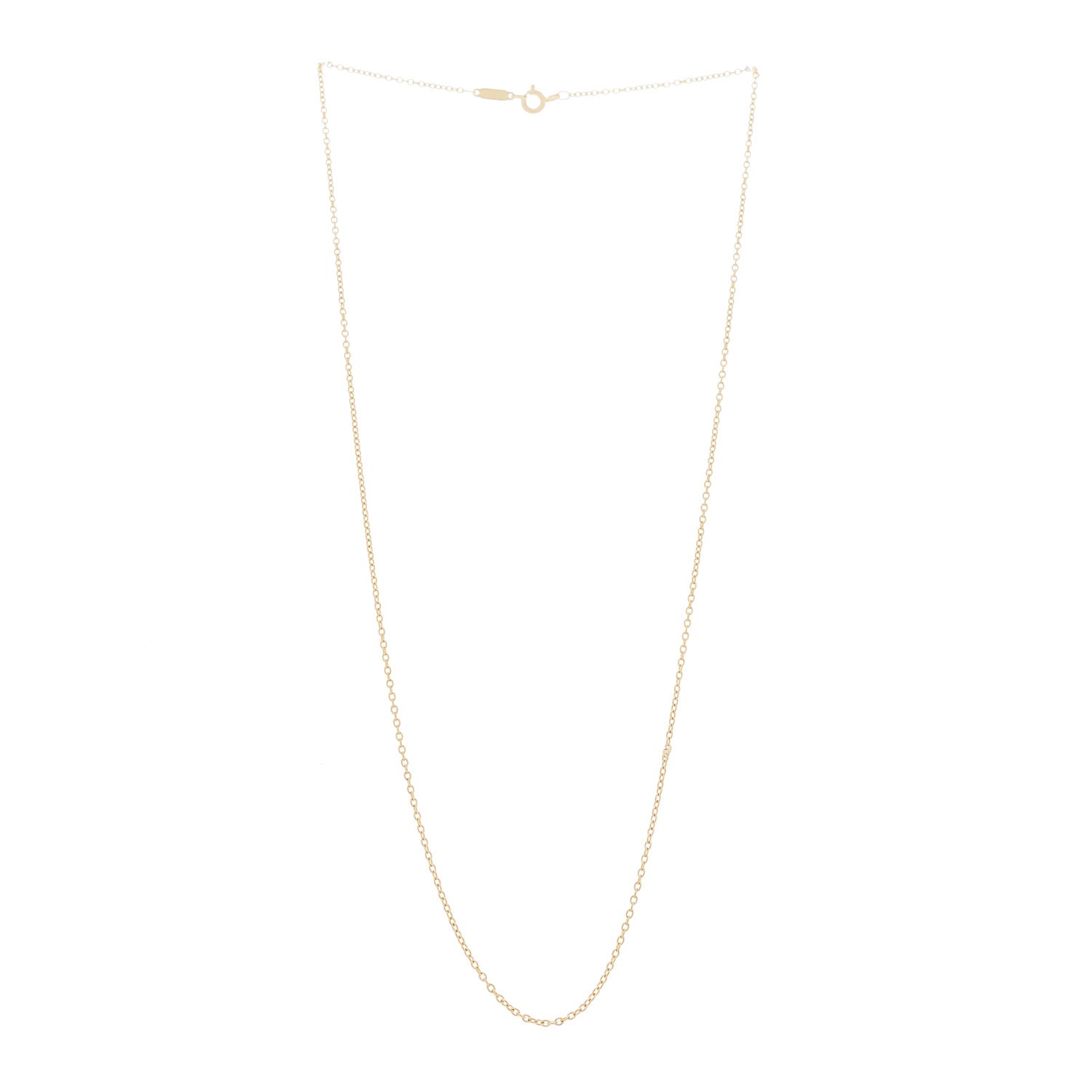 Tiffany 18K Yellow Gold Chain Necklace 19" 3 of 5