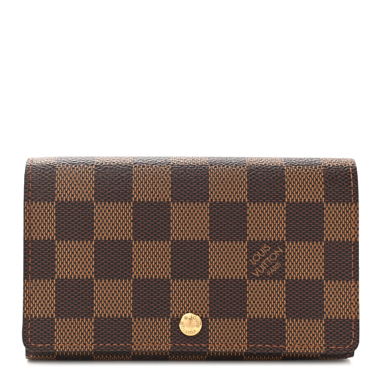 Damier Ebene Porte-Monnaie Tresor Wallet