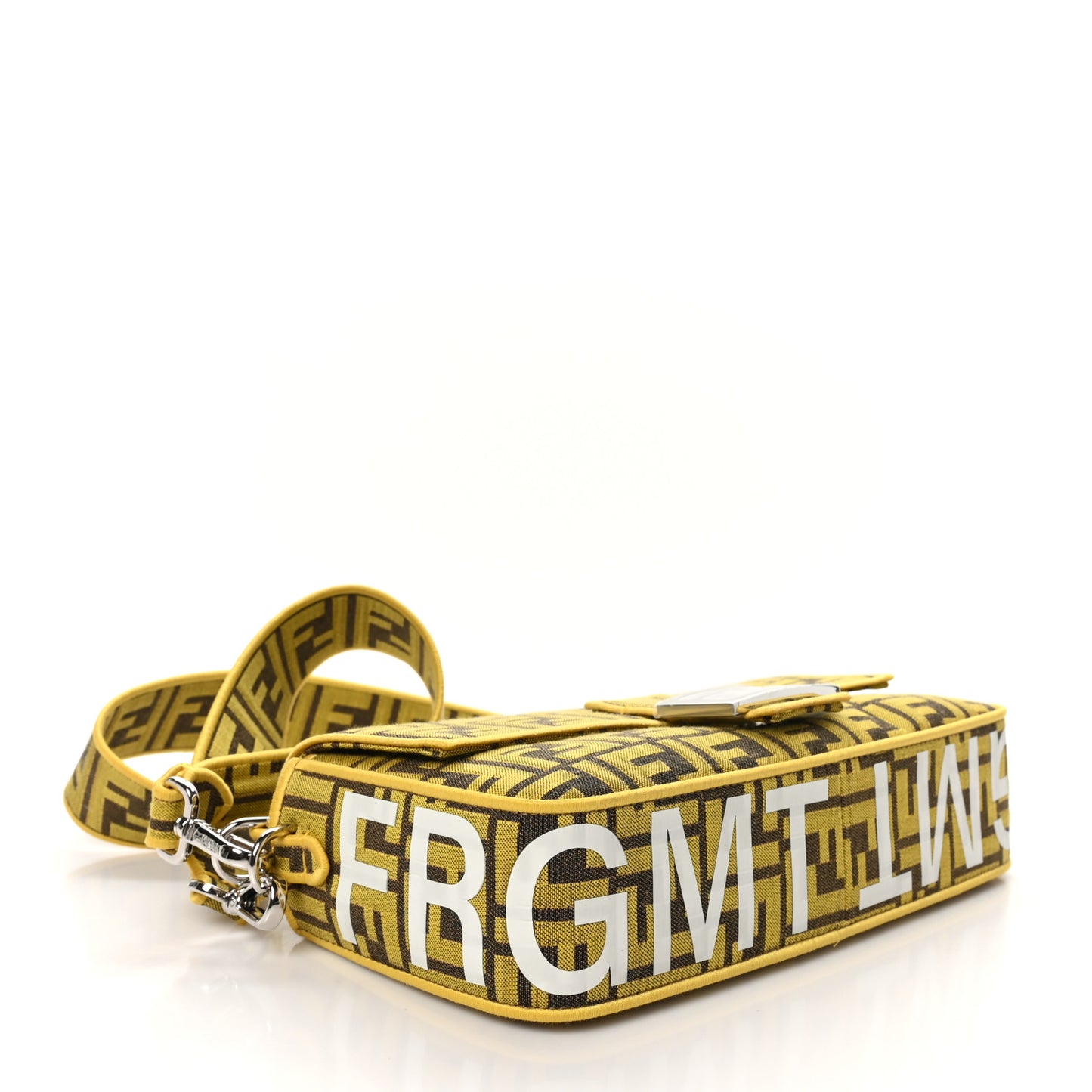 x FRGMT Woven Fabric Jacquard FF Embroidered Baguette Mimosa