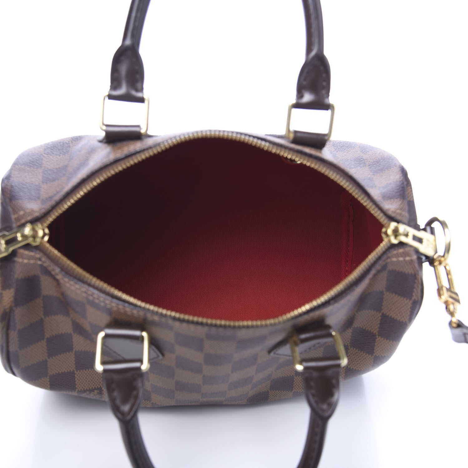 Louis Vuitton Damier Ebene Speedy Bandouliere 25 4 of 8