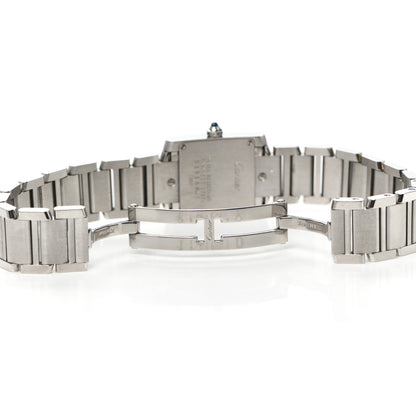 Cartier Stainless Steel 20mm Tank Francaise Quartz Watch 5 of 6