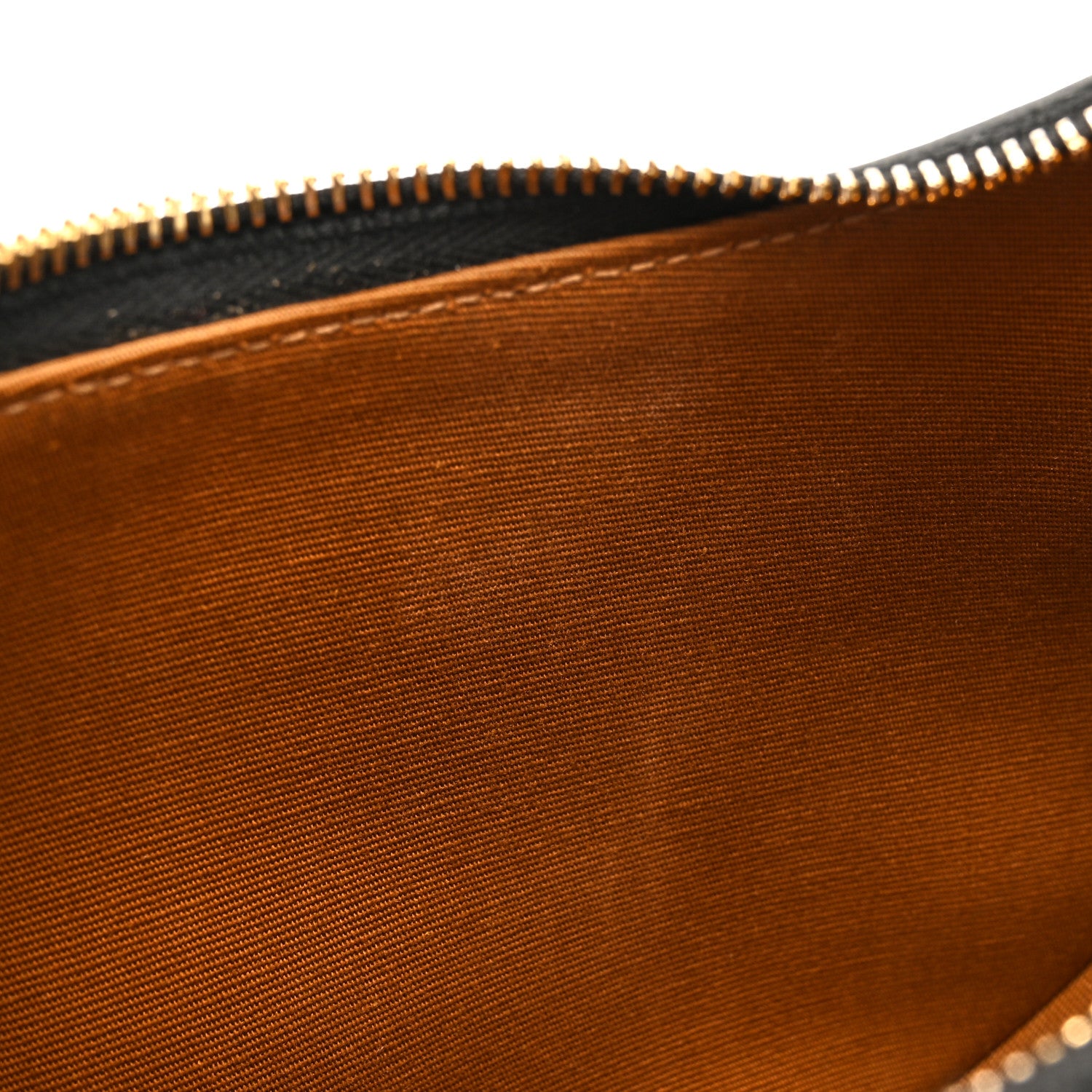 Celine Triomphe Canvas Calfskin Ava Shoulder Bag Tan 11 of 11