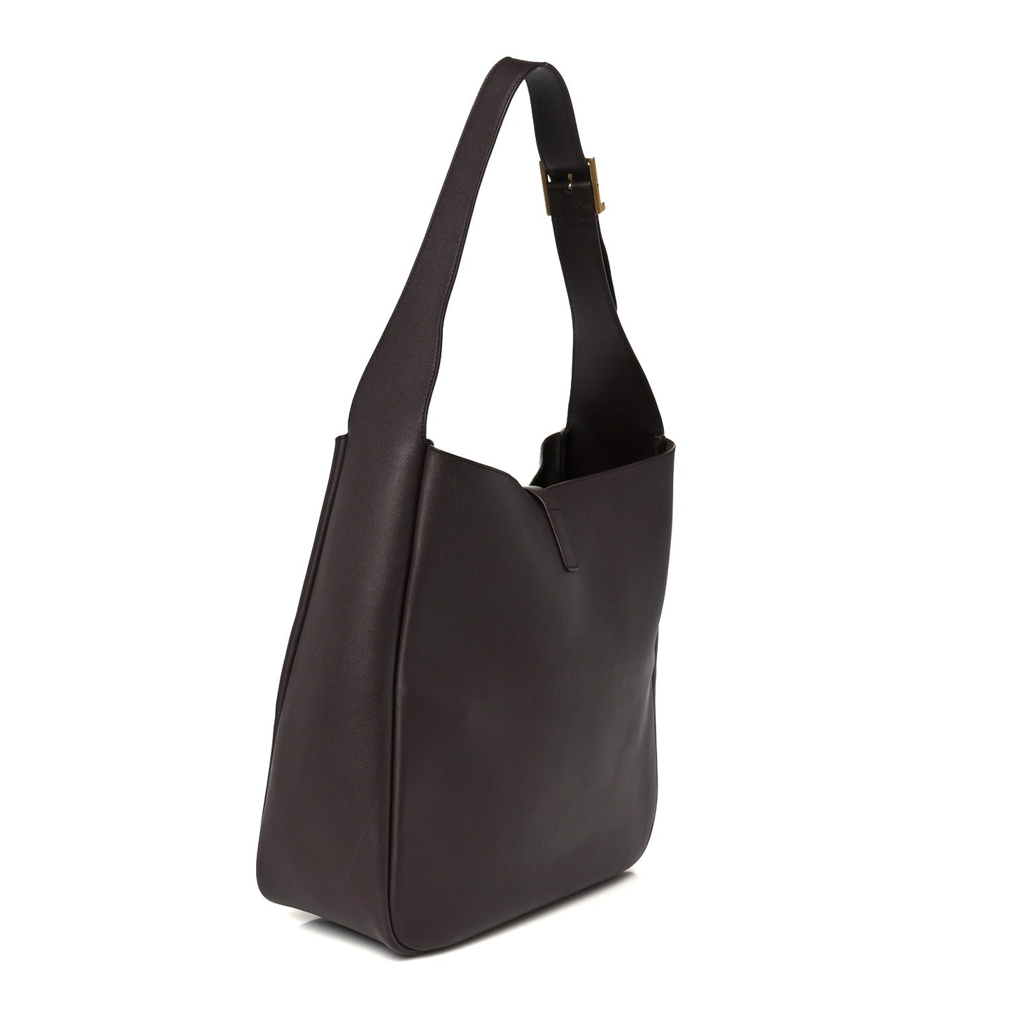 Supple Calfskin Large Le 5 A 7 Soft Hobo Raisin