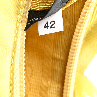 Prada Tessuto Nylon Saffiano Mini Re-Edition 2000 Bag Ananas 8 of 12