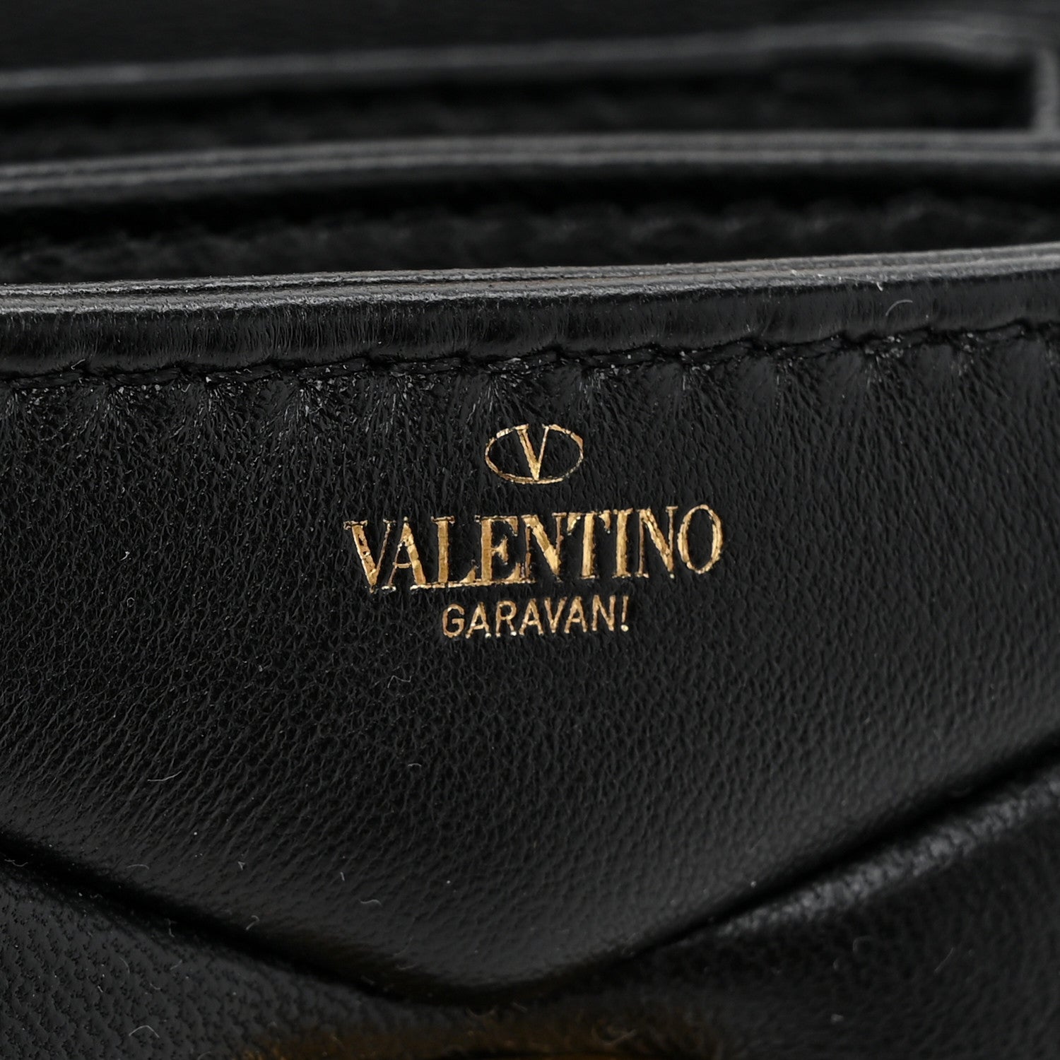 Valentino Garavani Nappa Micro One Stud Chain Bag Black 7 of 12
