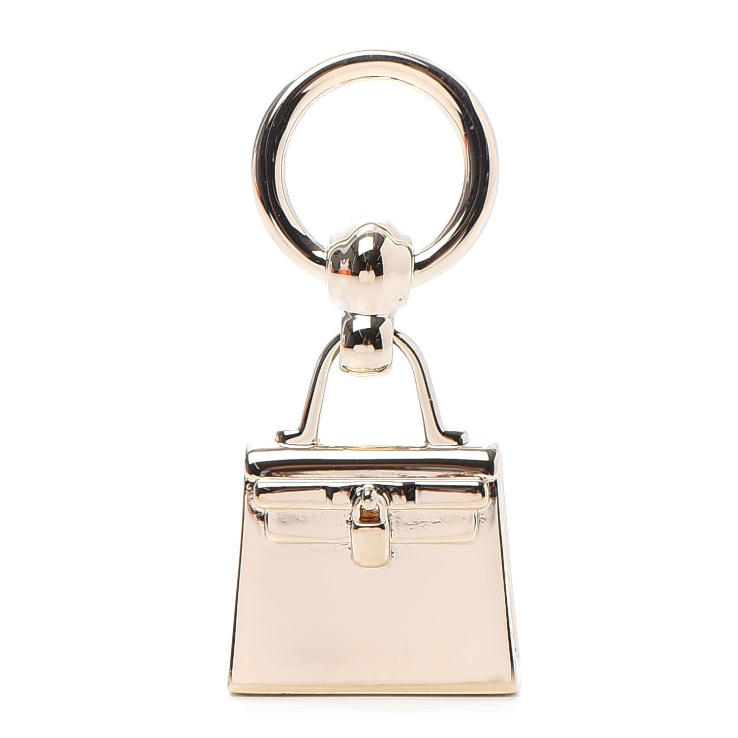 Hermes Permabrass Mini Kelly Twilly Ring 1 of 5