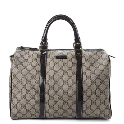 Gucci GG Plus Monogram Medium Joy Boston Dark Brown 1 of 18