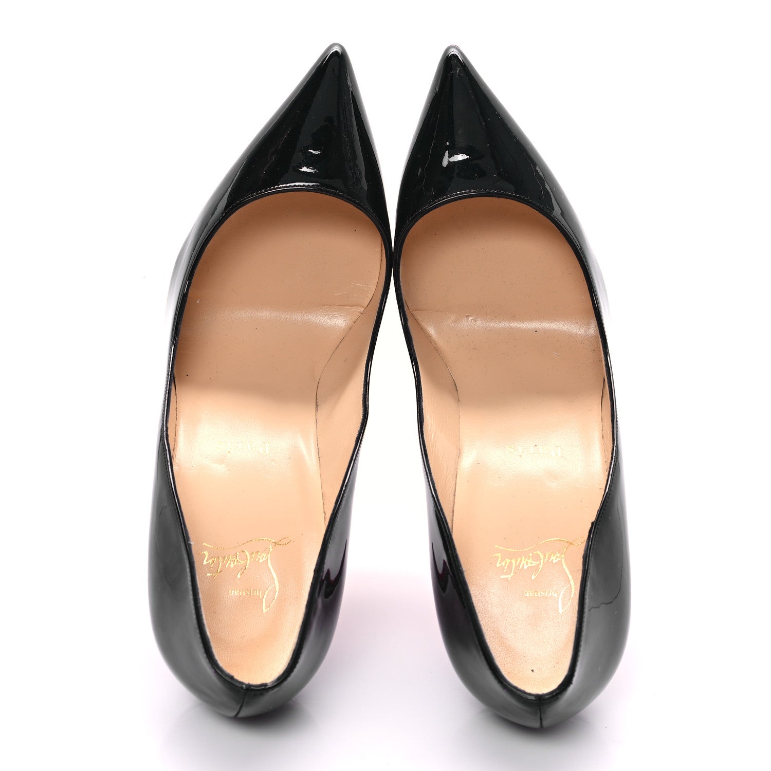 Christian Louboutin Patent So Kate 120 Pumps 40 Black 2 of 9